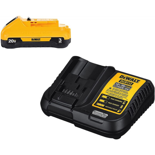 KIT BATERIA DEWALT 20V 3AMP + CARGADOR DCB230C