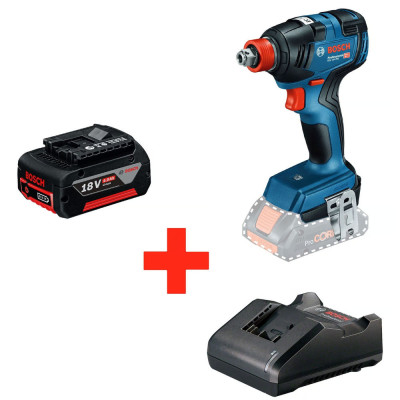 PISTOLA IMPACTO BOSCH GDX 18V-200 1 BAT + CARG PISTOLA IMPACTO BOSCH GDX 18V-200 1 BAT + CARG