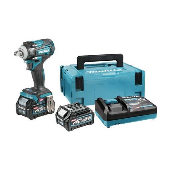 PISTOLA IMPACTO MAKITA TW008GM204 1/2 40V 760NM 2 BAT 4AM + CARG