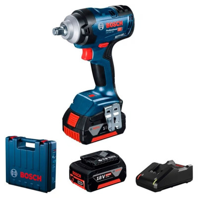 PISTOLA IMPACTO BOSCH GDS 18V-1050 3/4" 1050N 2 BAT. 4 AMP + CARGADOR PISTOLA IMPACTO BOSCH GDS 18V-1050 3/4" 1050N 2 BAT. 4 AMP + CARGADOR