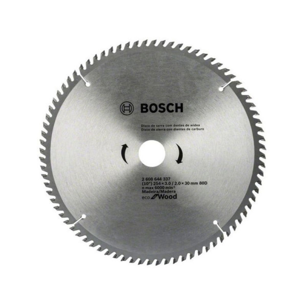 DISCO BOSCH ECO. 10 *80 MADERA
