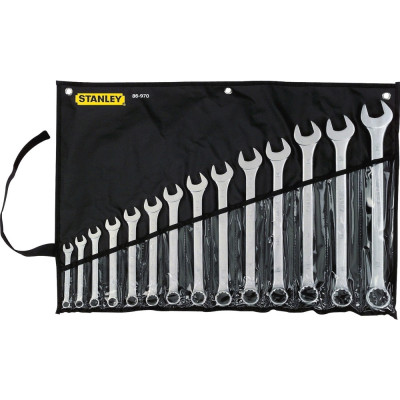 JUEGO LLAVE STANLEY 86-970 MIX3/8-1.1/4" 14PZ