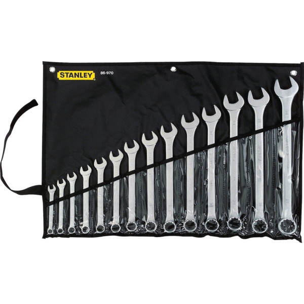 JUEGO LLAVE STANLEY 86-970 MIX3/8-1.1/4" 14PZ