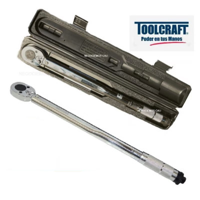 TORQUIMETRO TOOLCRAFT 10-150 LB/FT 1/2" TC3365