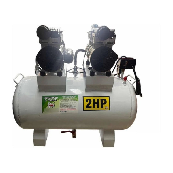 COMPRESOR NACIONAL 1HP 24LTS ODONTOLOGICO