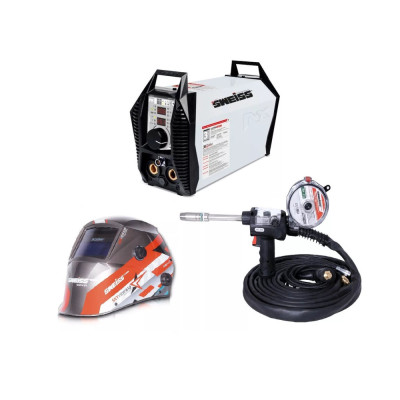 SOLDADOR SWEISS SKYMAX 2040 SWA2040N + ANTORCHA SPOOL GUN + CARETA 610 + ROLLO DE SOLDADURA MIG. SOLDADOR SWEISS SKYMAX 2040 SWA2040N + ANTORCHA SPOOL GUN + CARETA 610 + ROLLO DE SOLDADURA MIG.