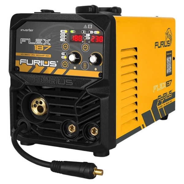 SOLDADOR FURIUS FW187 180 AMP. 5 KG MULTIPROPOSITO 110/220
