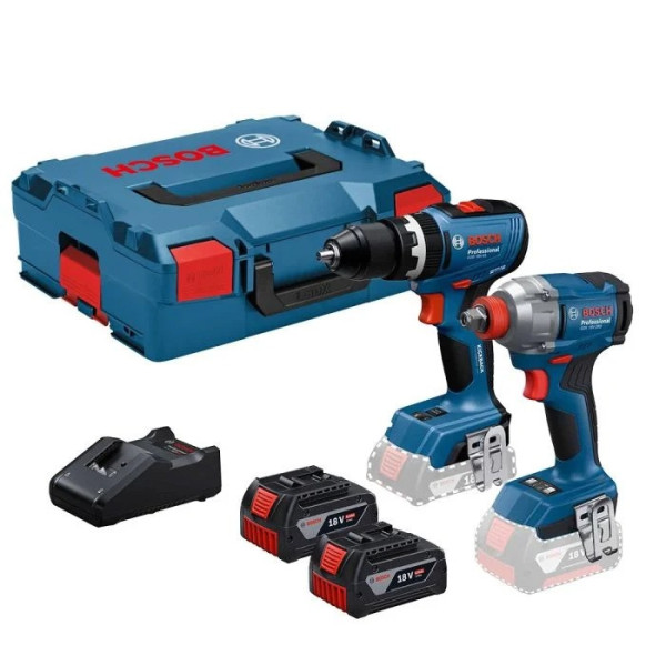 COMBO BOSCH TALAD GSB18V-65 + PIST IMPAC GDX18V-285