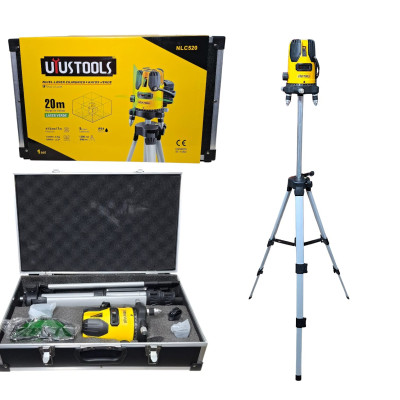 NIVEL LASER UYUS NLC520 5 LINEAS 20M VERDE